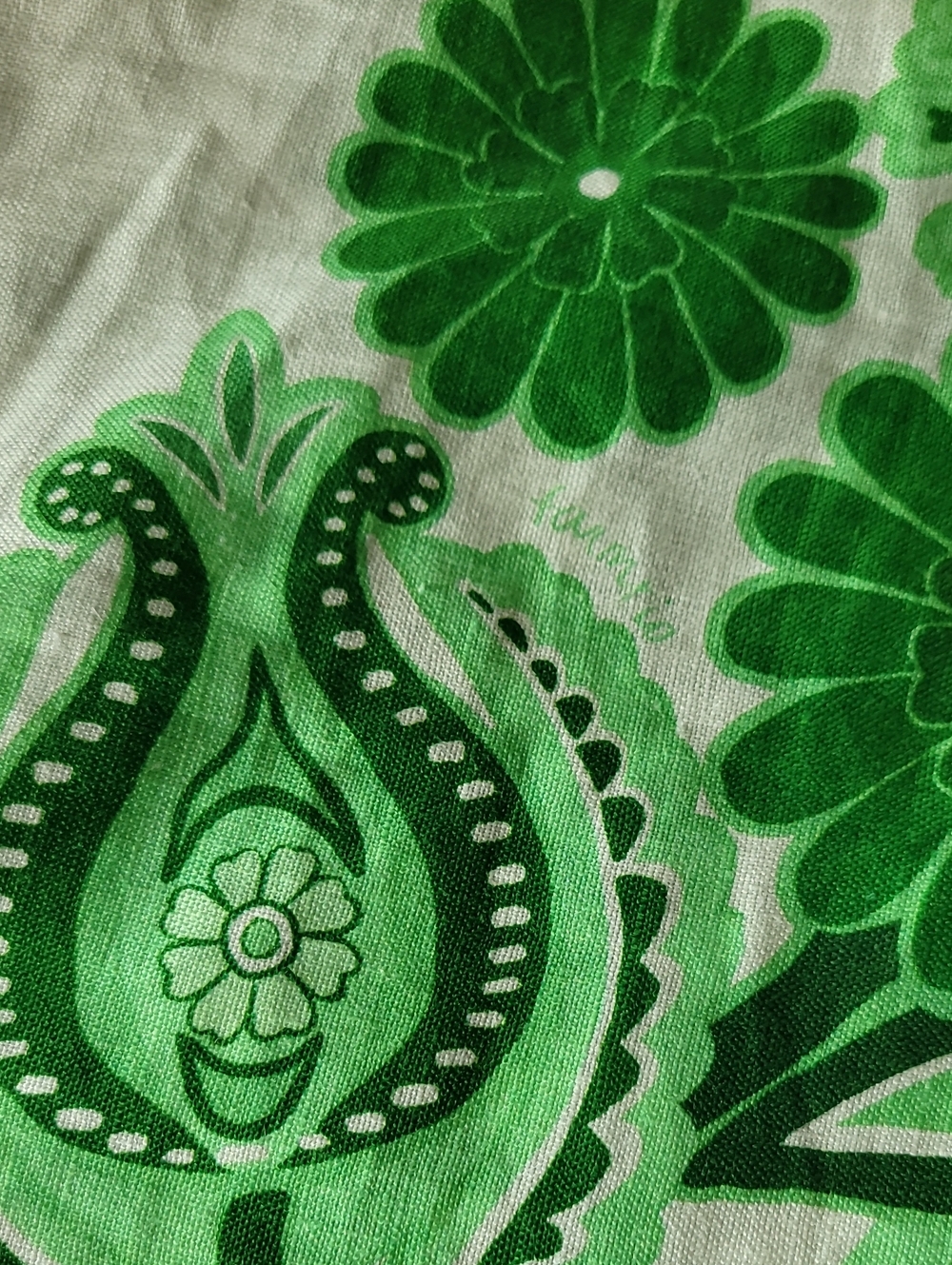 FARM Rio 100% Linen Color Festival Green Midi Skirt - Picture 11 of 13